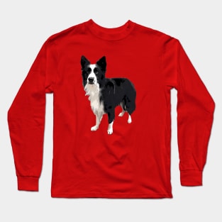 Border Collie - Just look at me! Long Sleeve T-Shirt